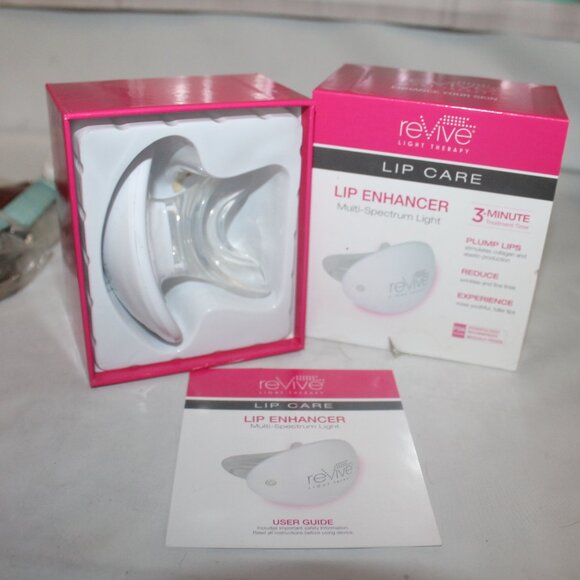 New $125 Revive Lip Care Enhancer Device For Fuller Plumper Lips Less Wrinkles - Picture 10 of 10